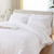 YIRDDEO White Comforter King Size 3Pcs, Boho Comforter Set King White Farmhouse Bedding Sets Queen, Vertical Tufted Comforter, Lightweight Neutral Boho Bed Set (1 Comforter, 2 Pillowcases)
