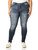 VIGOSS Women's Jagger Classic Fit Skinny Jean, Contrast Dark, 30