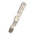 Hamans Titanium EDC Pry Bar with Nail Puller Bottle Opener Function with Pocket Clip EDC Tool (Grey)