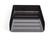Tru Red Front Load Stackable Plastic Letter Tray, Black, 4/Carton (Tr55331vs)