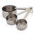 Sur La Table Stainless Steel Measuring Cups, Set of 4, Silver