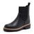 vodvob Women's Elastic Chelsea Boots Chunky Low Heel Platform Slip On Lug Sole Ankle Booties