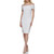 Tommy Hilfiger Women's Sheath Dress, Ivory, 16