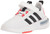 adidas Racer TR23 Sneaker, White/Core Black/Red, 11 US Unisex Little Kid