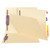 Smead End Tab Fastener File Folder with SafeSHIELD Fasteners, Shelf-Master Reinforced Straight-Cut Tab, 2 Fasteners, Letter Size, Manila, 50 per Box (34117)