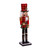 Kurt S. Adler 15-Inch Black, Gold, and Red Plaid Nutcracker, Multi