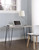Ameriwood Home Owen Retro Desk with Metal Legs Weathered Oak
