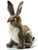 Hansa Blacktail Jack Rabbit Plush Animal Toy, 12"