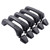 NewYall Pack of 5 Front Rear Left Driver Right Passenger Side Black Exterior Door Handle