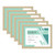 MCS Gallery Essential Document Frame , Natural Woodgrain, 8.5 x 11 in, 6 pk