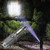 QQYIDA Flashlights LED High Lumens Rechargeable, Black Light Flashlight, 120000 Lumens Super Bright Powerful Tactical Flashlight with 5 Modes, IPX6 Waterproof, Zoomable for Outdoor, Camping, Hiking