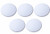 5pcs Silicone Wall Protectors Self Adhesive Door Handle Bumper Guard Stopper Rubber Stop