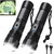 Brightest Led Flashlights High Lumens, 290000 Lumens Super Bright High Powered Rechargeable Flashlight with 5 Modes & Waterproof, Powerful Handheld Flash Light for Camping Emergencies(2 Pack