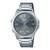 Casio MTP-VC01D-8E Men's Stainless Steel Grey Dial Analog Digital Dual Time Zone Watch
