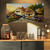 Design Art PT8545-32-16 Fairy House Oil Landscape Painting Canvas Print-32x16, 32x16