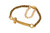 Alex and Ani Women's Cross Magnetic Bracelet, Rafaelian Gold