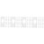 Mikikit 120 pcs Size Separator Label Closet dividers Clothes Hanger dividers Rectangular dividers Closet Supplies Plastic Clothes Hangers Closet Size Divider Hanging Clothes Wardrobe White