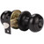 Probrico 4 Pack Interior Door Knobs Bathroom Bedroom Privacy Keyless Door Lock Lockset in Oil Rubbed Bronze