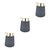 FOMIYES 3 pcs Bottle Lotion Bottle Liquid Dispenser Massage kit Foam Hand soap Dispenser refillable Pump Bottle Container refillable Shampoo Bottle Pump Bottles Dispenser Bottle Ceramics