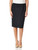 Calvin Klein Women's Straight Fit Suit Skirt (Regular and Plus Sizes), Navy, 6