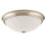 Lithonia Lighting FMDECL 10 14830 BN M6 LED Round Decor Flush Mount, 10-Inch, Brushed Nickel