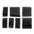 127 Pieces Heat Shrink Tube Kit Insulation Sleeving Electrical Wire Assortment Kit Shrink Ratio 2:1 Black Heat Shrink Tube Kit Tubing Wrap for Electrical Wire Insulation Cable Electrical