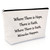 Inspirational Gift for Girls Teen Makeup Bag Encouragement Gift for Sister Daughter Motivational Gift for Coworker Birthday Gift for Women Friends Graduation Christmas Gifts Travel Cosmetic Pouch
