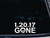 1.20.17 Gone - 7" x 3 1/2" die Cut Vinyl Decal for Windows, Cars, Trucks, Tool Boxes, laptops, MacBook - virtually Any Hard, Smooth Surface