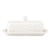 Lenox Opal Innocence Carved Butter Dish, White