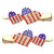 4th of July Hair Clips Rhinestone Heart Hair Clips Sparkly Crystal Patriotic Hair Clip for Women Girls Independence Day Hairpins Accessories Gifts 4th of July Hair Clips Rhinestone Heart Hair Clips Sparkly Crystal Patriotic Hair Clip for Women Girls Independence Day Hairpins Accessories Gifts
