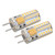 FTVOGUE 2PCS Light Bulb, LED Light Bulb Aluminum Silicone 12V 3W for Office Bar