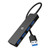 4 Port USB Hub, USB 3.0 Hub, Super Slim USB Data Hub, USB Splitter USB 3.0 Adapter for Multiport Adapter 5Gbps Data Hub for Xbox,Ps4,Notebook PC,Tesla Model 3,Mobile HDD Laptop USB Hub