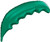 Qualatex 36" Palm Frond Emerald Green Foil Balloon