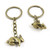1 Items Keychain Keyring Key Tags Chains Rings Jewelry Bag Charms K1KC4 Rabbit Hare