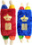 The Dreidel Company Plush Torah, Soft Torah, Children's Torah - Assorted Colors (Plush Torah Jumbo 27")