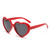 Polarized Heart Shaped Sunglasses Women Retro Fashion Style UV400 Protection