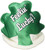Rasta Imposta Feeling Lucky Shamrock Hat, Green, One Size