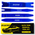 SILESS Auto Trim Removal Tool Set - 4 pcs - Auto Trim Tool Car Tools, Easy Door Panel Removal Tool, Fastener Removal, Clip, Molding, Dashboards, Interior Trim Tools (No Scratch Plastic Pry Tool Kit)