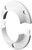 Prime-Line Products N 6980 Closet Pole Sockets, White Die Cast