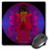 3dRose LLC 8 x 8 x 0.25 Inches Mouse Pad, African-American Angel Baby Girl Praying (mp_6923_1)