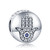 LONGLUCK Blue Evil Eye Zircon Charm Dazzling CZ Bead Charm fits Pandora Charms Bracelets for Woman 925 Sterling Silver Dangle Pendant Bead,Girl Jewelry Beads Gifts for Women Teens