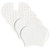 Pumwoy 4PCS Shot Pain Reducer, Shot Pain Reducer Reusable Plastic Immunization Shooting Assist Blocks for Kids and Adults (White)
