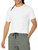 Amazon Essentials Men's Tech Stretch Short-Sleeve T-Shirt, White, Large
