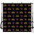 MEHOFOTO Sweet 16 Photo Background Happy Birthday Party Banner Black Backdrops Props for Photography 8x8ft