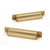 khtumeware 2 Pack 3" Drawer Pulls Champagne Bronze Cabinet Cup Pulls Kitchen Hardware Cabinet Handles Drawer Handles Knobs 3 inch Hole Center