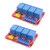 AEDIKO 2pcs DC 5V Relay Module 4 Channel Relay Board Shield with Optocoupler Isolation Suport High/Low Level Trigger
