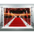 Red Carpet Backdrops GESEN 10X7ft Flashing Lights Ribbon Celebration Photography Background for Wedding or Awards Ceremony Photo Studio Shooting Props LXGE002