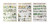 Melody Jane Dolls House Vintage Botanical School Chart Posters Miniature Study Accessory 1:12