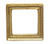 Melody Jane Dollhouse Small Square Empty Gold Picture Painting Frame Miniature Accessory