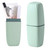 CMREAEC Travel Toothbrush Cup Case,Toothbrush Holder with Cover Travel Toothbrush Containers Portable Toothpaste Storage Toothbrush Case and Carrier for Camping School Business Trip Bathroom